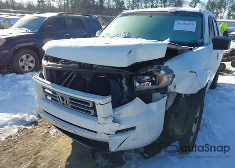 2007 Honda Ridgeline Rt from USA, damaged, VIN 2HJYK16227H535747